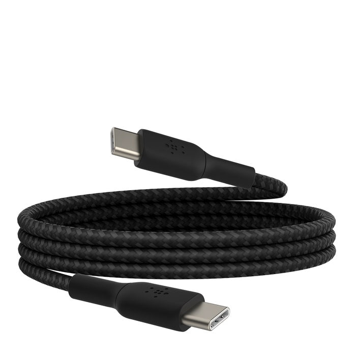 Belkin Boostcharge USB-C to USB-C Braided Cable 0.15M - White (CAB004bt0MWH), 60
