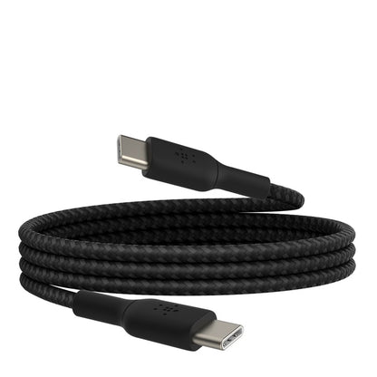 Belkin Boostcharge USB-C to USB-C Braided Cable 0.15M - White (CAB004bt0MWH), 60