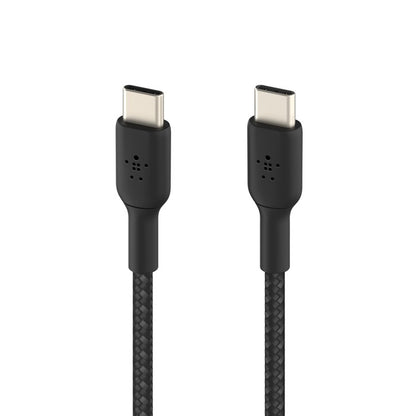 Belkin Boostcharge USB-C to USB-C Braided Cable 0.15M - White (CAB004bt0MWH), 60