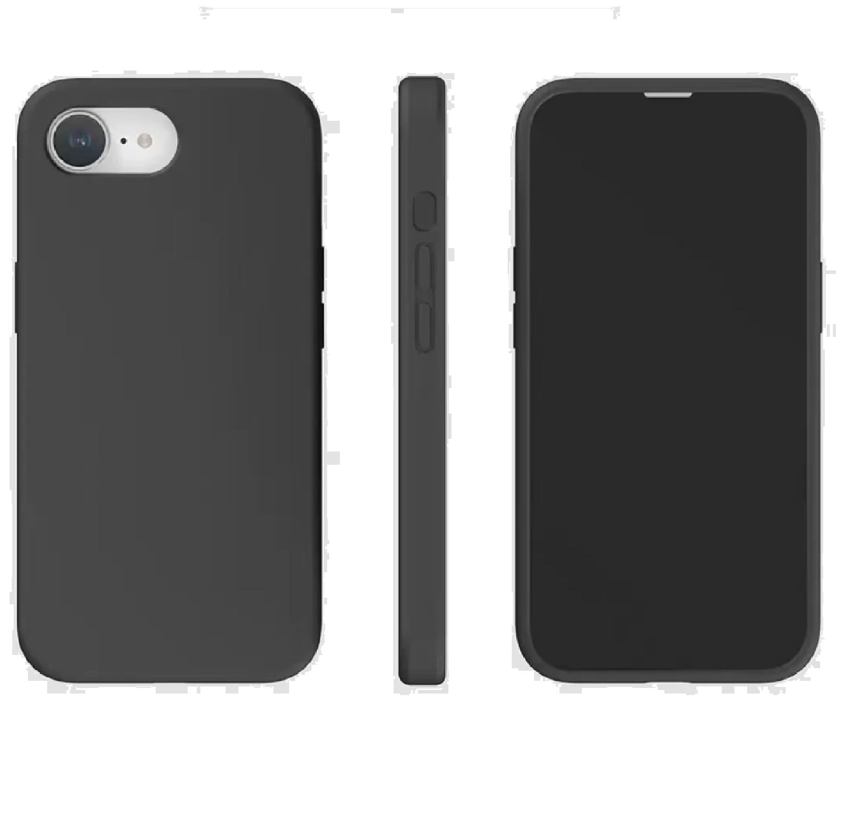 USP Apple iPhone 17e / iPhone 16e (6.1') Silicon Case Black - Two Tough Layers, Port Covers, No Slip Grippy Edges, Anti-fall , 5 Years Warranty