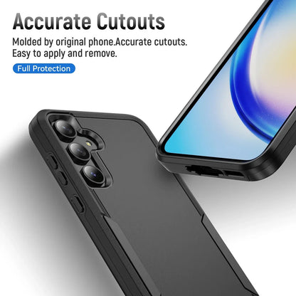USP Rugged Samsung Galaxy S25 FE (6.7') Black Armor Light Case - No-Slip, Sleek, Ultimate Protection, Strong & Durable, DropProof, 3 Year Warranty