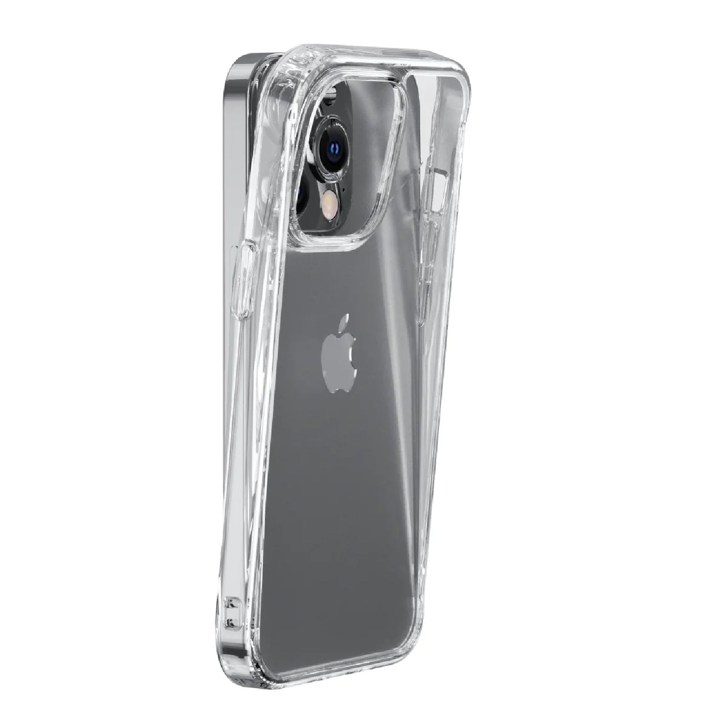 Phonix Apple iPhone 14 Plus Clear Rock Hard Case - Ultra-thin, Lightweight, Non-slip, Shockproof, Multi-layer Defense, 10 Years Warranty