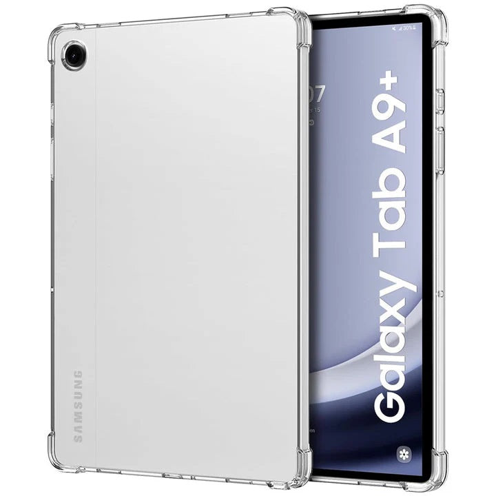 USP Samsung Galaxy Tab A9+ (11') Clear Case - Slim Design, ShockProof, Camera Protection, Perfect-Fit, Tough & Durable,5 Years Warranty