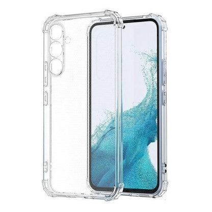 USP Samsung Galaxy S25 FE (6.7') Clear Jelly Case (With Soft Round Airbags) - Ultra Thin, Durable and Flexible Design, Scratch Resistant, DustProof