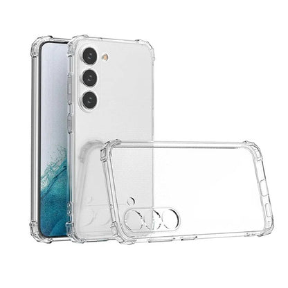 USP Samsung Galaxy S25 FE (6.7') Clear Jelly Case (With Soft Round Airbags) - Ultra Thin, Durable and Flexible Design, Scratch Resistant, DustProof