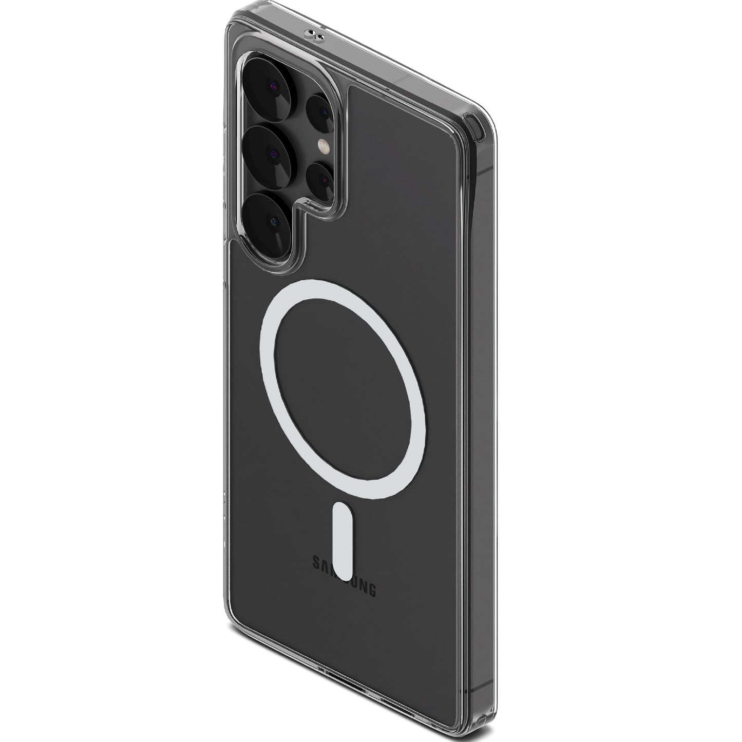 Cygnett AeroMag Samsung Galaxy S25 Ultra 5G (6.9') Clear Magnetic Case- (CY5288CPAEG),Anti-Yellowing,UV Resistance,Shock Absorbent,2 Years Warrant