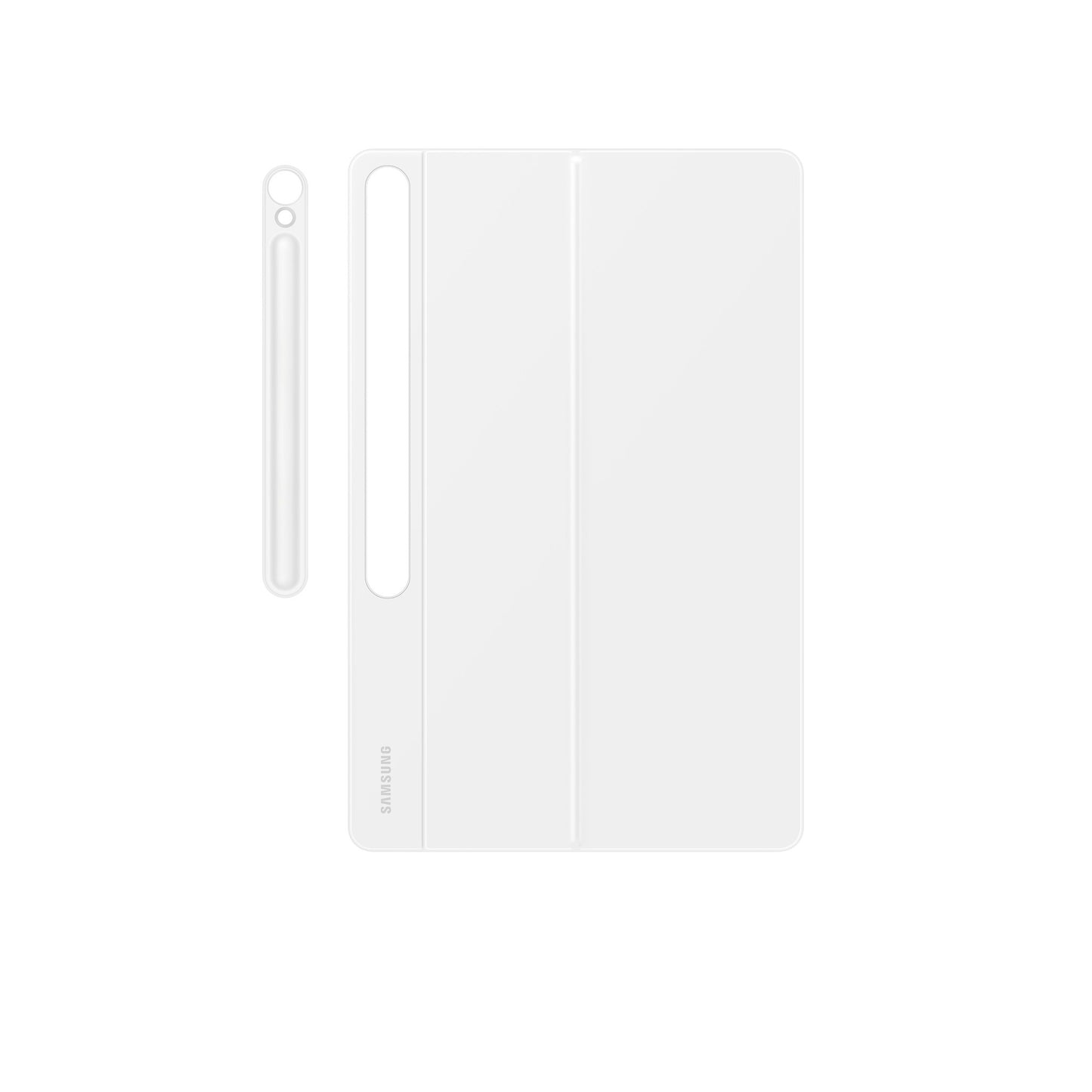 Samsung Galaxy Tab S10 FE+ Book Cover Keyboard with Trackpad - White(EF-DX625UWEGWW), Magnetic, Effortless Comes In 150Â°, AI Key, 6 Months Warranty