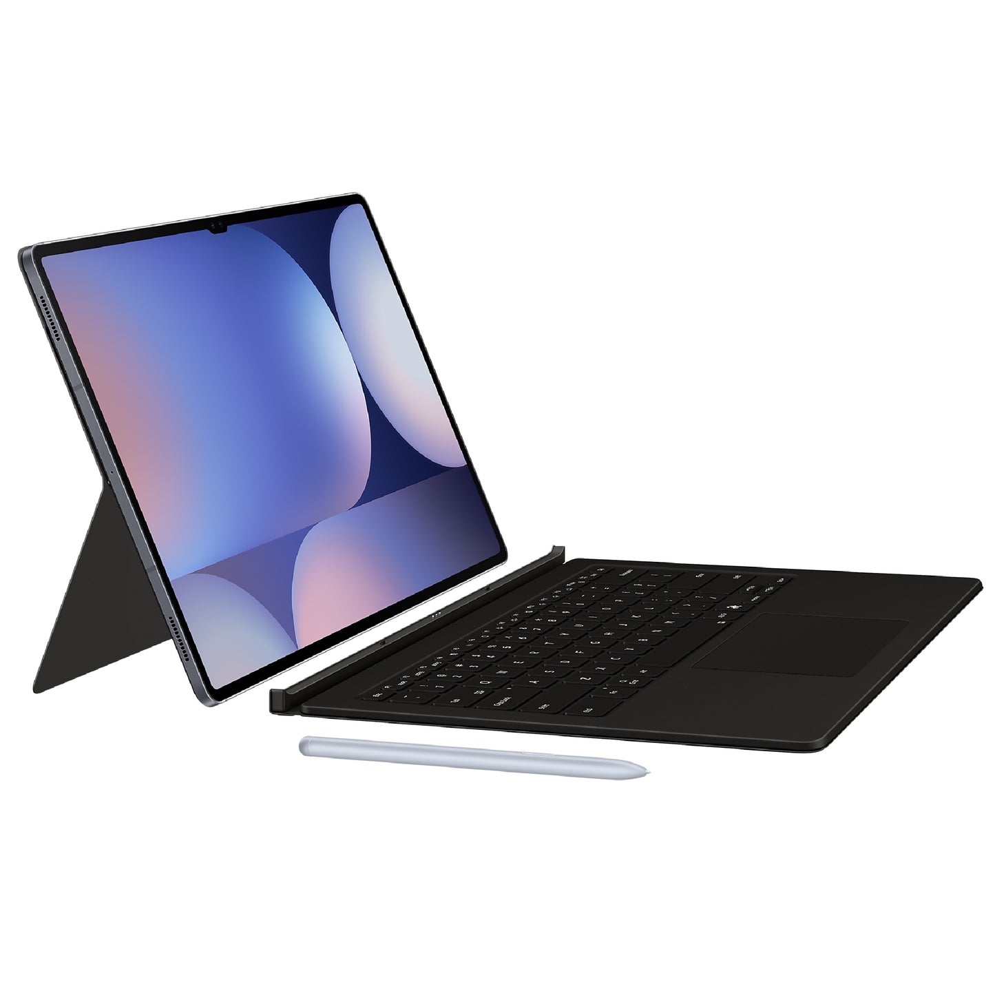 Samsung Galaxy Tab S10 Ultra / Tab S9 Ultra Book Cover Keyboard Black - Magnetic