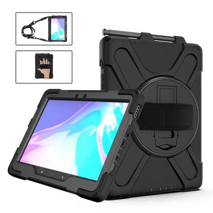 Generic Rugged Samsung Galaxy Tab Active4 Pro / Tab Active Pro (10.1') Case Blac