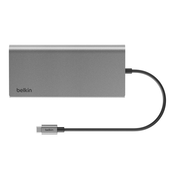 Belkin Connect Universal USB-C 8-in-1 Dual Display Core Hub, Space Grey - (INC01