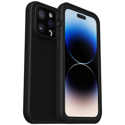 OtterBox FRE MagSafe Apple iPhone 14 Pro Max Case Black-(77-90175),DROP+ 5X Military Standard,2M WaterProof,Built-In Screen Protector,7 Years Warranty