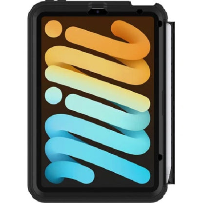 OtterBox Defender Apple iPad Mini A17 Pro (7th Gen) / iPad Mini (8.3') (6th Gen) Case Black - (77-87476), DROP+ 2X Military Standard, 7 Years Warranty