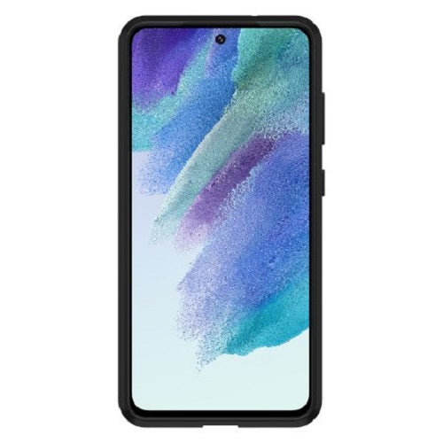 OtterBox React Samsung Galaxy S21 FE 5G (6.4') Case Black Crystal (Clear/Black) - (77-83981), Antimicrobial, DROP+ Military Standard, 7 Years Warranty