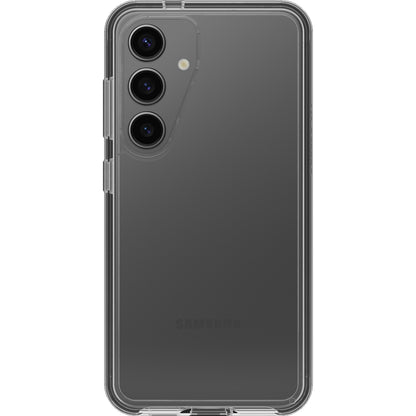 OtterBox Symmetry Clear Samsung Galaxy S24 5G (6.2') Case Clear - (77-94584), DROP+ 3X Military Standard, Ultra-Sleek Design, 7 Years Warranty