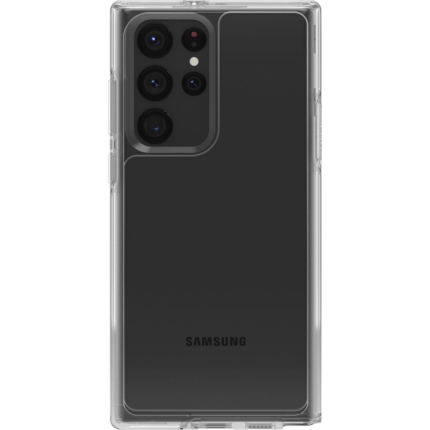 OtterBox Symmetry Clear Samsung Galaxy S22 Ultra 5G (6.8') Case Clear - (77-86512), Antimicrobial, DROP+ 3X Military Standard, 7 Years Warranty