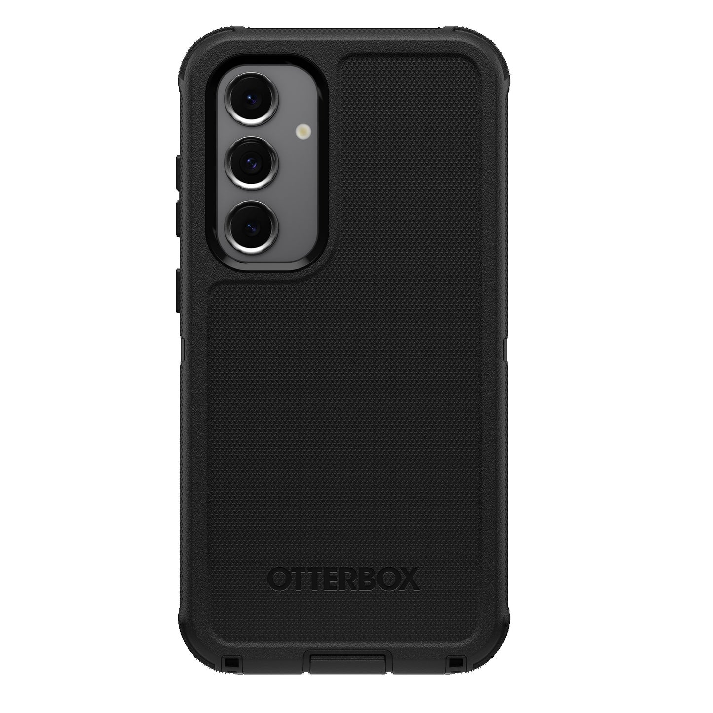 OtterBox Defender Samsung Galaxy S24 FE 5G (6.7') Case Black - (77-97095), DROP+ 7X Military Standard, Multi-Layer, Port Covers, 7 Years Warranty