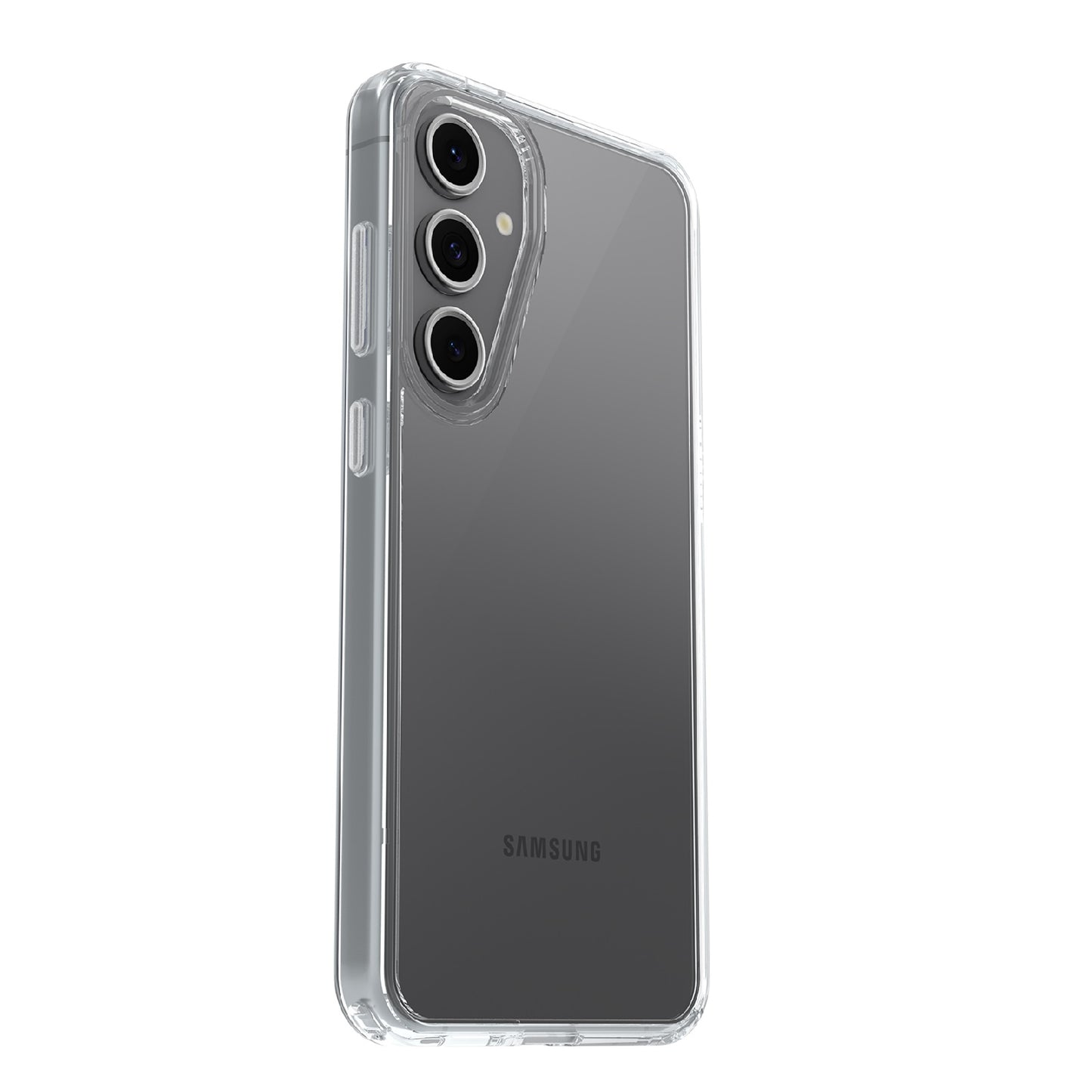 OtterBox Symmetry Clear Samsung Galaxy S24 FE 5G (6.7') Case Clear - (77-97076), Antimicrobial, DROP+ 3X Military Standard, 7 Years Warranty