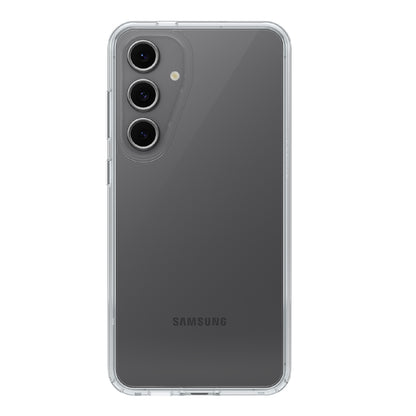 OtterBox Symmetry Clear Samsung Galaxy S24 FE 5G (6.7') Case Clear - (77-97076), Antimicrobial, DROP+ 3X Military Standard, 7 Years Warranty