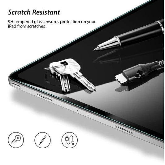 USP Apple iPad (11.0') 11th Gen (A16)/iPad 10th Gen (10.9') Tempered Glass Screen Protector: Full Coverage, 9H Hardness, Bubble-free, Anti-fingerprint
