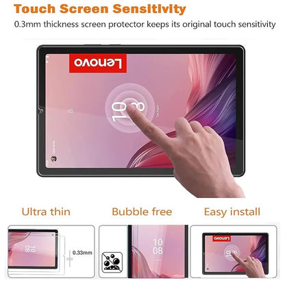 USP Lenovo Tab 10.1' Premium Tempered Glass Screen Protector - 9H Surface Hardness, Scratch Resistant, Hight Transparency, SmoothTouch, Bubble-Free