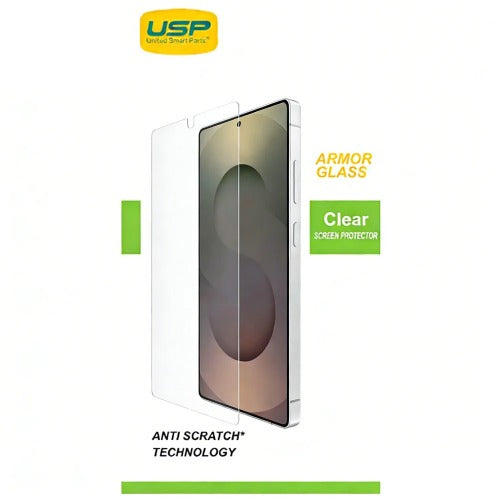 USP Samsung Galaxy S26 Plus 5G (6.7') Armor Glass Screen Protector - 9H Hardness, Scratch-Resistance, 5 Years Warranty