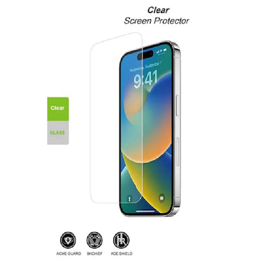 USP Samsung Galaxy A57 / A37 / A56 / A36 / S24 FE 5G (6.7') 2.5D Tempered Glass Screen Protector Clear(Pack of 8) - 9H Hardness, 5 Years Warranty