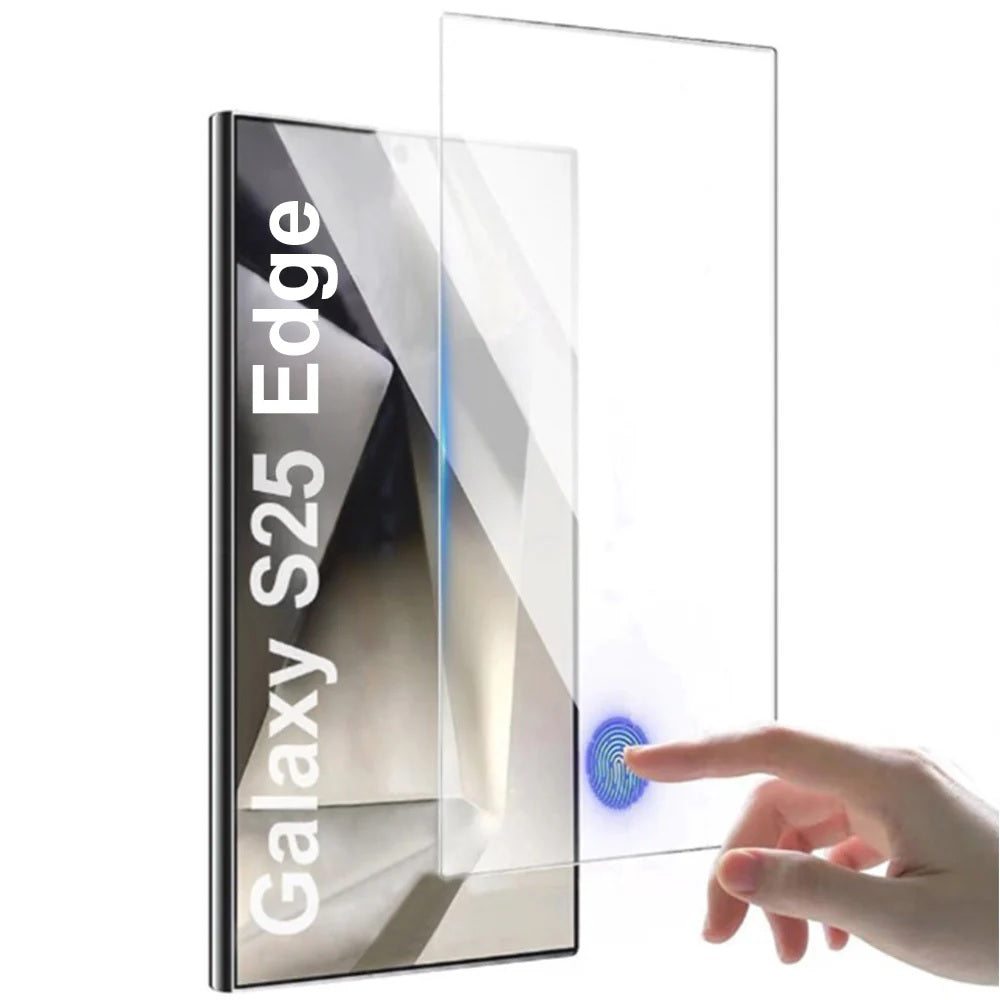 USP Samsung Galaxy S25 Edge 5G (6.7') 2.5D Tempered Glass Screen Protector Clear - 9H Hardness, Scratch-proof, 5 Years Warranty