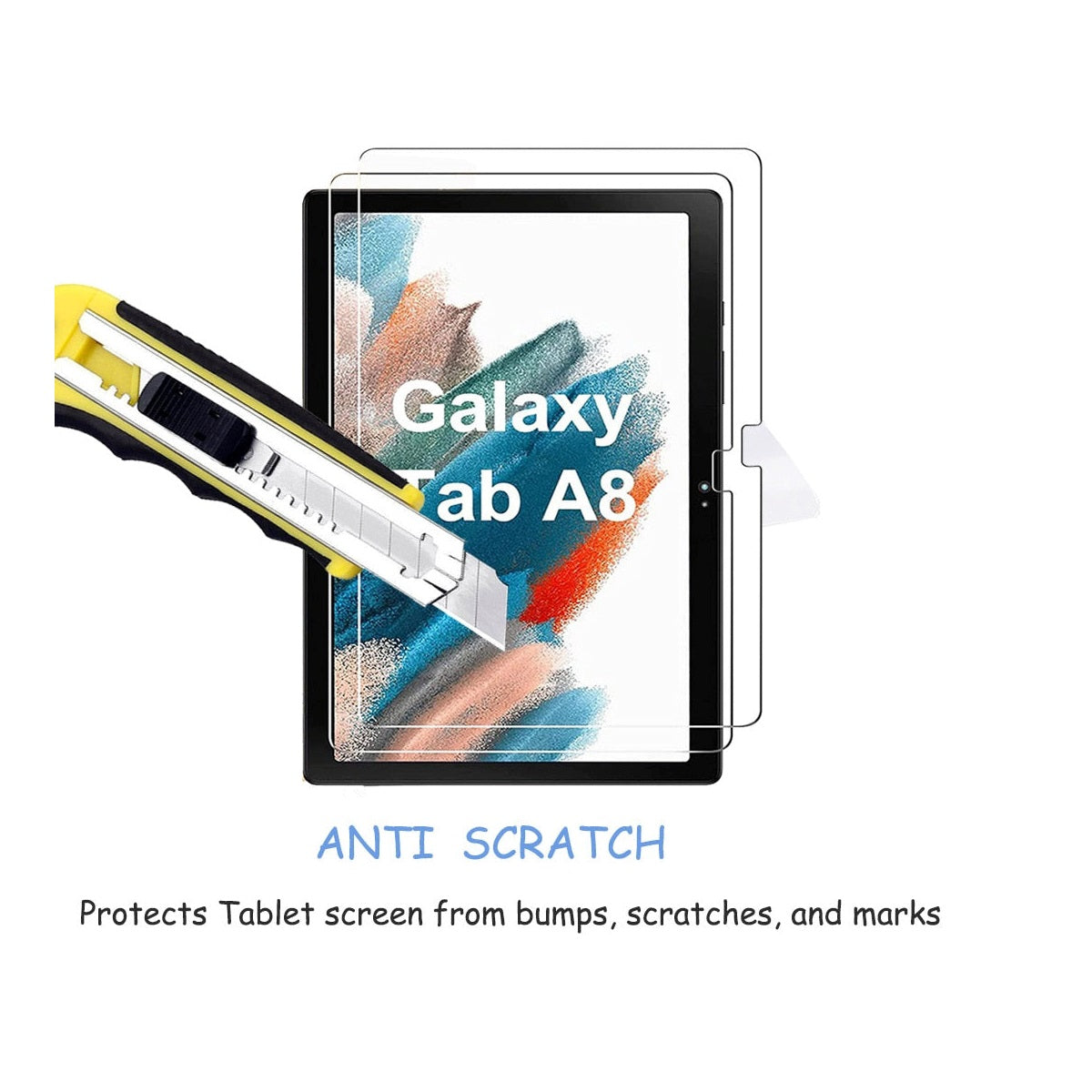 USP Samsung Galaxy Tab A9+/Tab A11+ (11') Premium Tempered Glass Screen Protector Clear - Scratch Resistant, Dust Repelling, Ultra-Clear