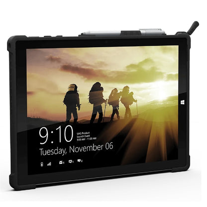 UAG Metropolis Microsoft Surface Pro 7+/Pro 7/Pro 6/Pro 5/Pro 4 Rugged Case-Black (UAG-SFPRO4-BLK-VP), DROP+ Military Standard, 10 Years Warranty