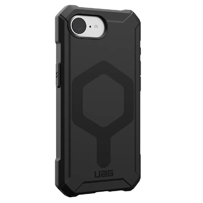 UAG Essential Armor MagSafe Apple iPhone 16E (6.1') Rugged Case - Black (114496114040), 15ft. Drop Protection, Slim, Sleek, 10 Years Warranty