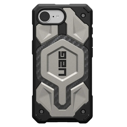 UAG Monarch Pro MagSafe Apple iPhone 16E (6.1') Rugged Case-Titanium (114497113636), 25ft. Drop Protection,10 Years Warranty