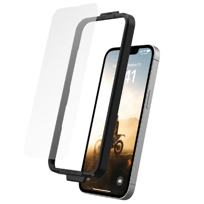 UAG Shield Apple iPhone 16E (6.1') Tempered Glass Screen Protector - Clear (14437311NA), Antimicrobial, Scratch Resistant, 1 Year Warranty