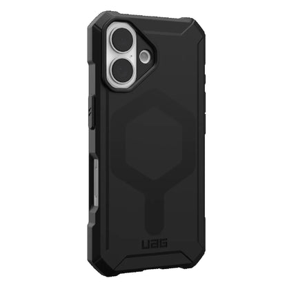 UAG Essential Armor MagSafe Apple iPhone 16 (6.1') Rugged Case - Black (114450114040), 15ft. Drop Protection (4.6M), 10 Years Warranty