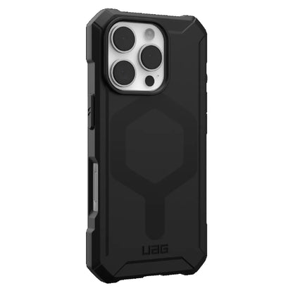 UAG Essential Armor MagSafe Apple iPhone 16 Pro Max (6.9') Rugged Case - Black(114449114040),15ft. Drop Protection(4.6M), 10 Years Warranty