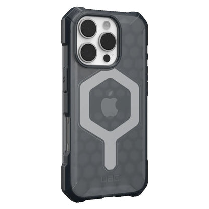UAG Essential Armor MagSafe Apple iPhone 16 Pro (6.3') Rugged Case - Ash (114448113131), 15ft. Drop Protection (4.6M), 10 Years Warranty