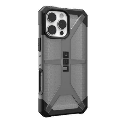 UAG Plasma Apple iPhone 16 Pro Max (6.9') Rugged Case - Ash (114478113131), 16ft. Drop Protection (4.8M), Raised Screen Surround, 10 Years Warranty
