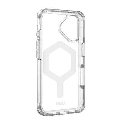 UAG Plyo MagSafe Apple iPhone 16 Plus (6.7') Rugged Case - Ice/White (114479114341), 16ft. Drop Protection (4.8M), Armored Shell, 10 Years Warranty