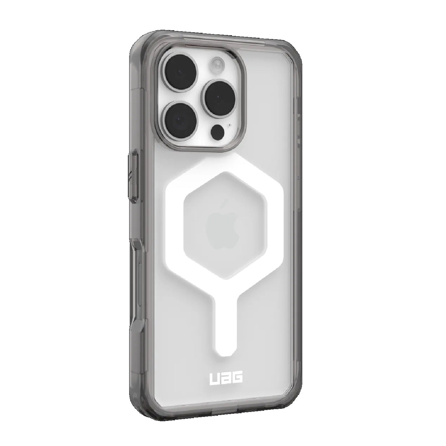 UAG Plyo MagSafe Apple iPhone 16 Pro Max (6.9') Rugged Case - Ash/White (114481113141), 16ft. Drop Protection (4.8M), Armored Shell, 10 Years Warranty