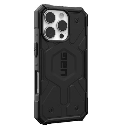 UAG Pathfinder MagSafe Apple iPhone 16 Pro Max (6.9') Rugged Case - Black (114469114040), 18ft Drop Protection (5.4M), Tactical Grip,10 Years Warranty