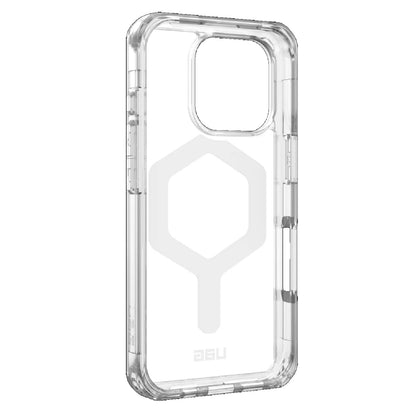 UAG Plyo MagSafe Apple iPhone 16 Pro (6.3') Rugged Case - Ice/White (114480114341), 16ft. Drop Protection (4.8M), Armored Shell, 10 Years Warranty