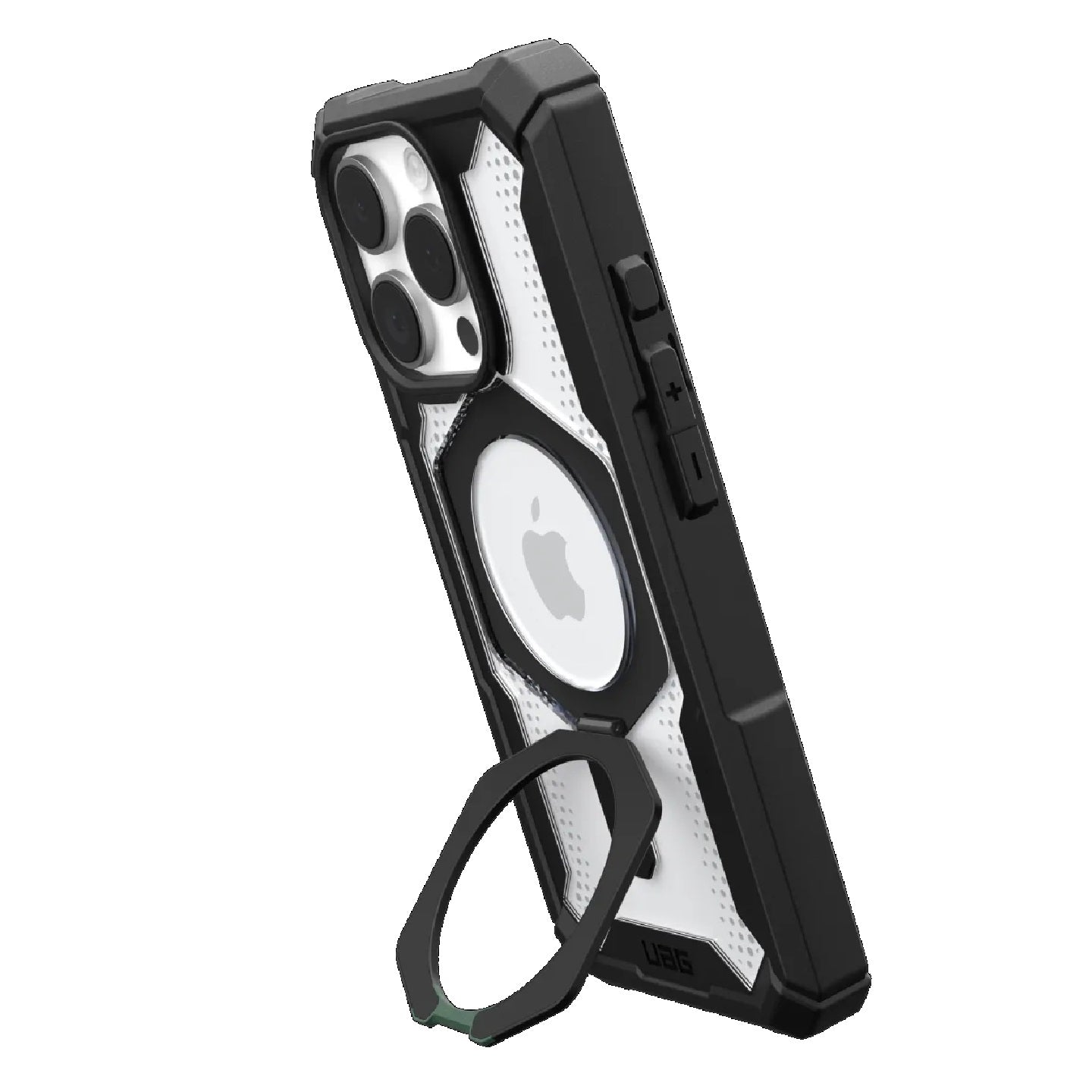 UAG Plasma XTE MagSafe Apple iPhone 16 Pro Max (6.9') Rugged Case - Black/Clear (11447511404G), 20ft. Drop Protection (4.8M), 1 Year Warranty