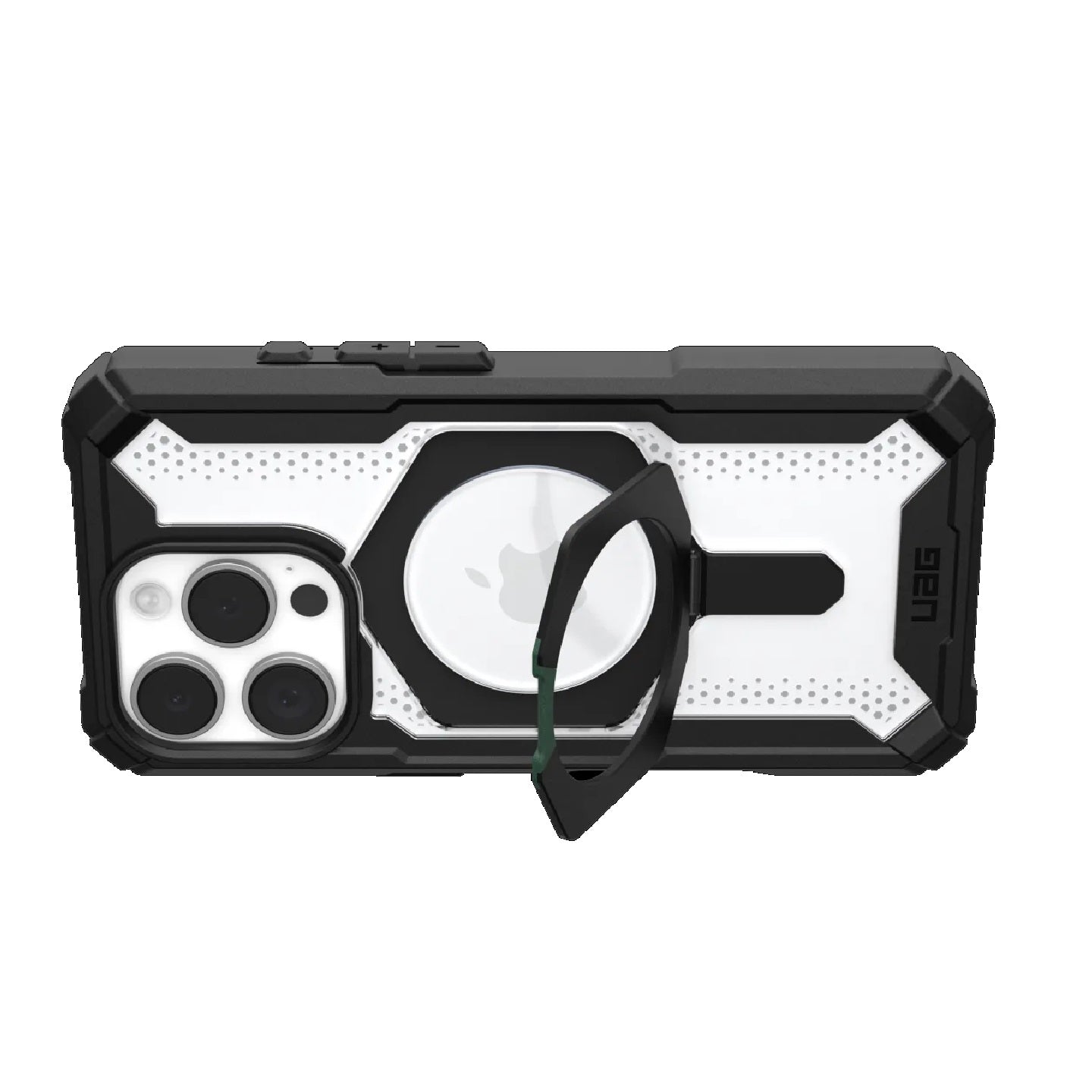 UAG Plasma XTE MagSafe Apple iPhone 16 Pro (6.3') Rugged Case - Black/Clear (11447411404G), 20ft. Drop Protection (4.8M), 1 Year Warranty