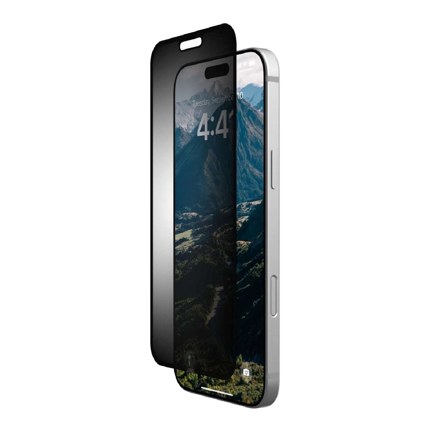 UAG Removable Privacy Apple iPhone 16 Pro (6.3') Screen Protector - Tint (14436811NA), Anti-Glare, Recyclable, Easy to Install, 1 Year Warranty