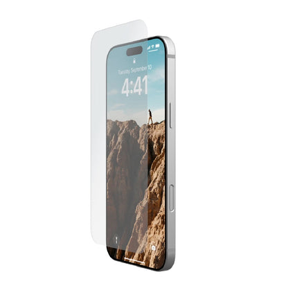 UAG Shield Apple iPhone 16 Pro (6.3') Tempered Glass Screen Protector - Clear (14436211NA), Antimicrobial,Scratch Resistant, 1 Year Warranty