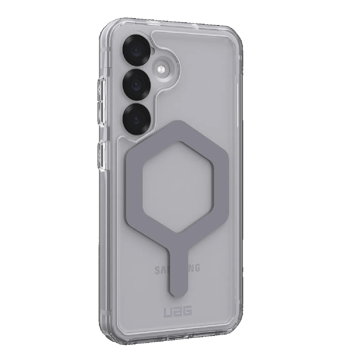 UAG Plyo Pro Samsung Galaxy S25 Rugged Case - Ice/Silver (214488114333), DROP+ M