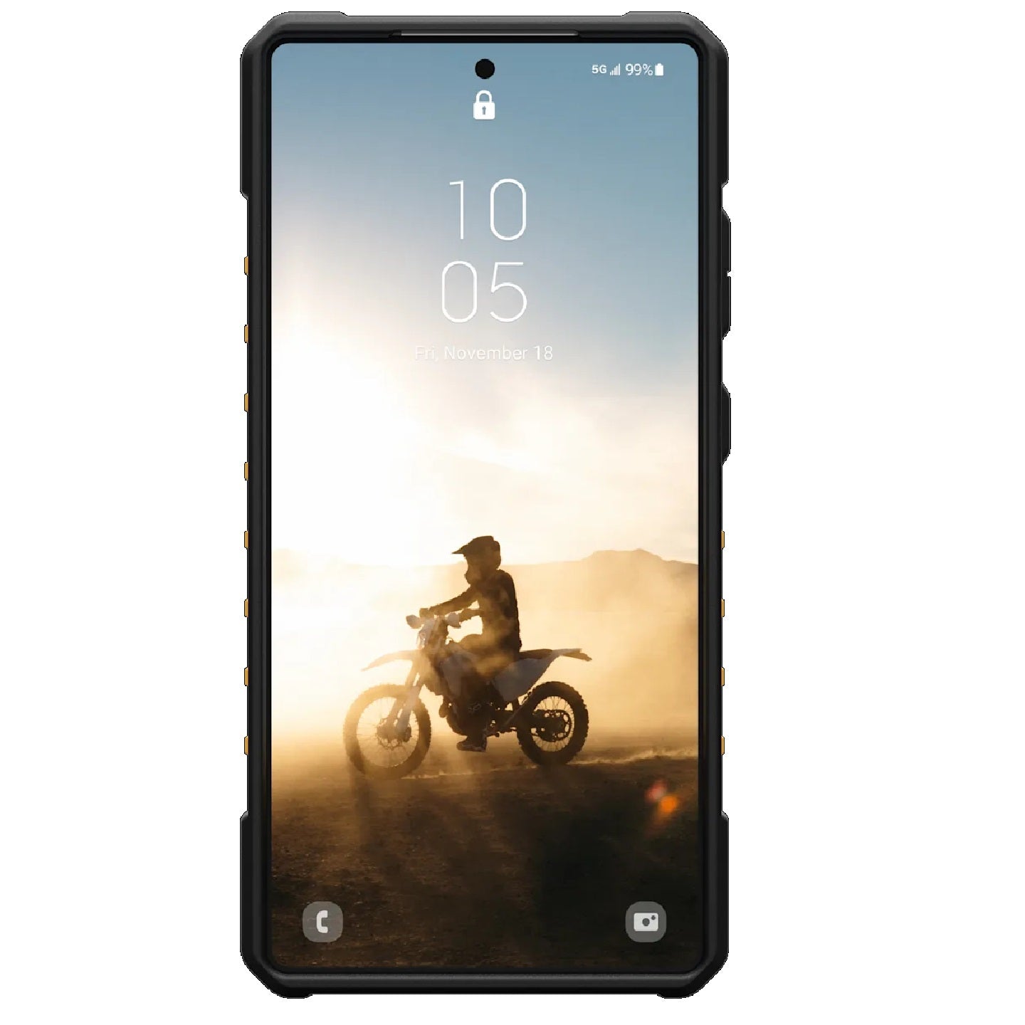 UAG Pathfinder Magnetic Samsung Galaxy S25 Ultra 5G (6.9') Rugged Case - Heritage Yellow(214476118282), 18ft. Drop Protection (5.4M),10 Years Warranty