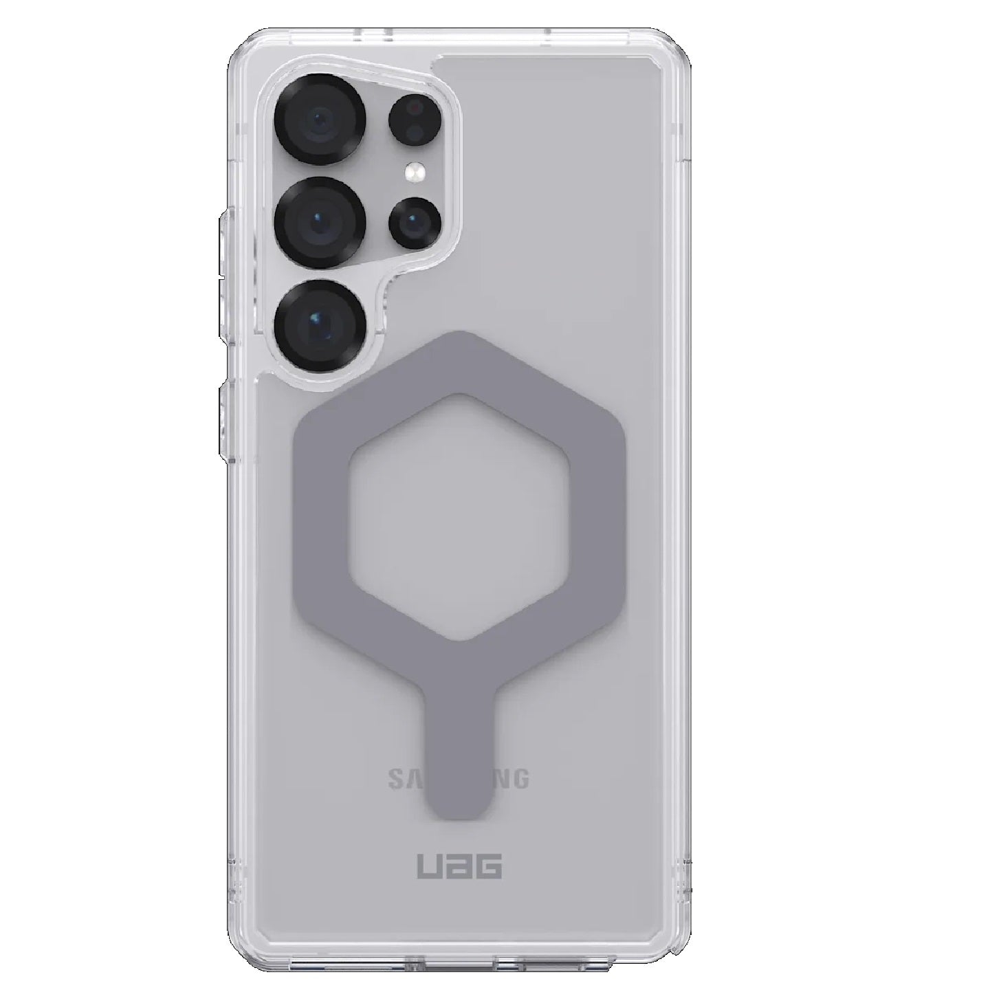 UAG Plyo Pro Samsung Galaxy 25 Ultra 5G (6.9') Rugged Case - Ice/Silver, DROP+ M