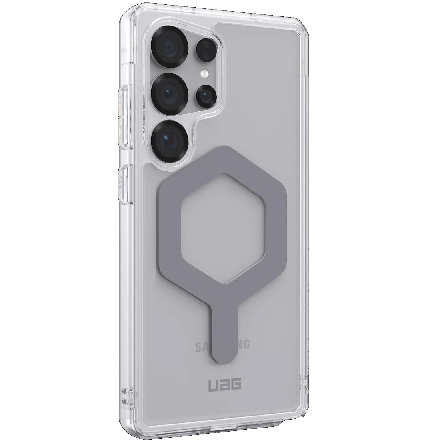 UAG Plyo Pro Samsung Galaxy 25 Ultra 5G (6.9') Rugged Case - Ice/Silver, DROP+ M