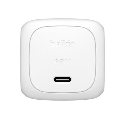 Belkin BoostCharge 65W USB-C PD 3.1 Cubic Wall Charger - White (WCA011auWH), Portable & Powerful, Laptop, Tablets, CEW $2500, 2 Years Warranty