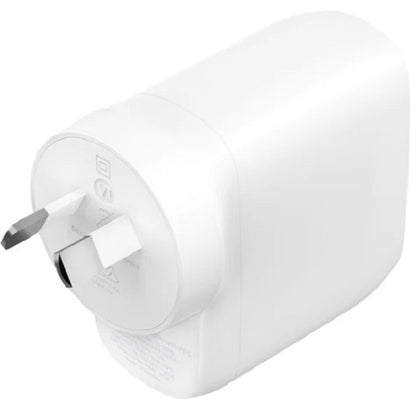 Belkin BoostCharge Pro Dual USB-C Wall Charger with PPS 60W - White (WCB010auWH)